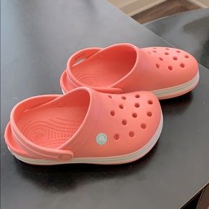 Girls Sz3 Pink Clogs